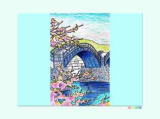 桜の錦帯橋